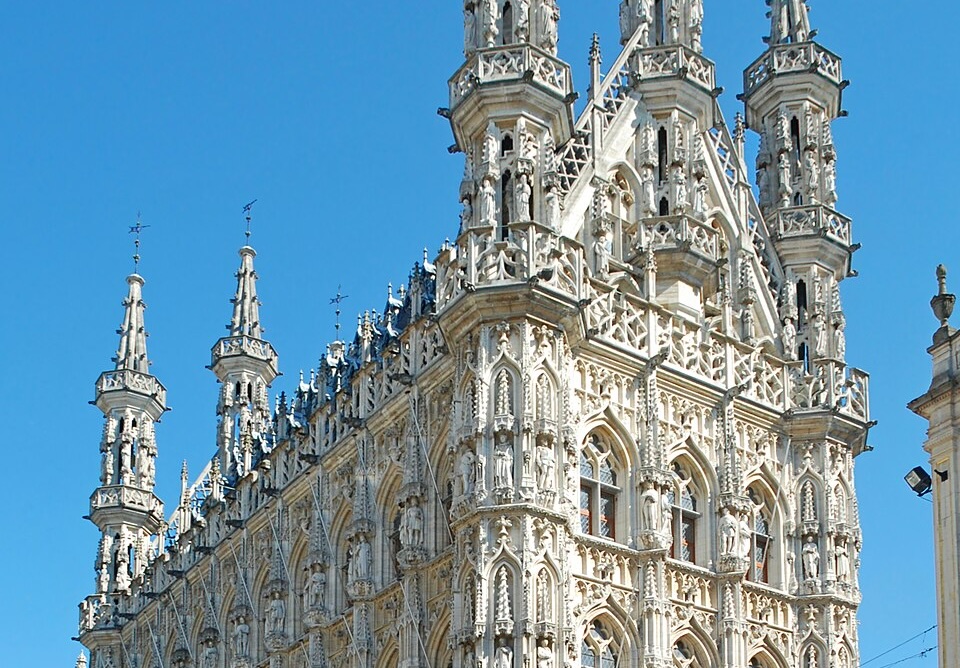 Foto van kerk in Leuven